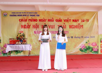 Trường mầm non Lê Trọng Tấn long trọng tổ chức "Lễ tri ân ngày nhà giáo Việt Nam 20/11"